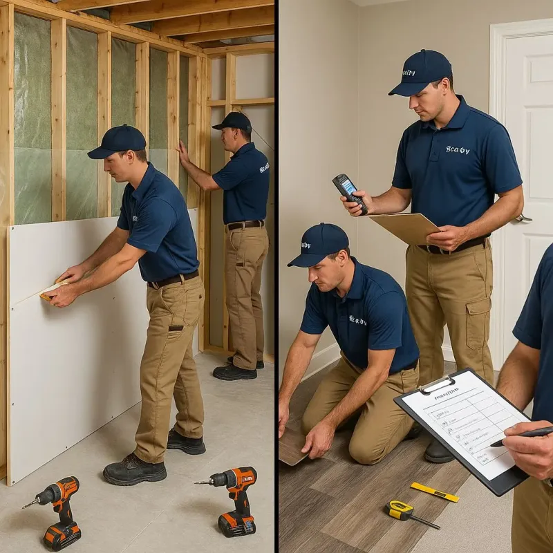 Repairs and Reconstruction process in Opelousas, LA
